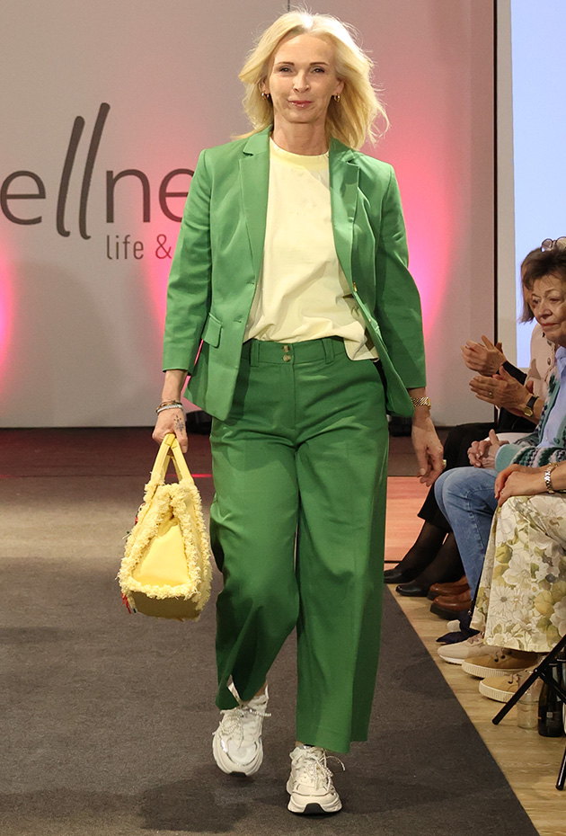 Fresh Green Tailoring - Moderner Power-Style in Grün mit Blazer